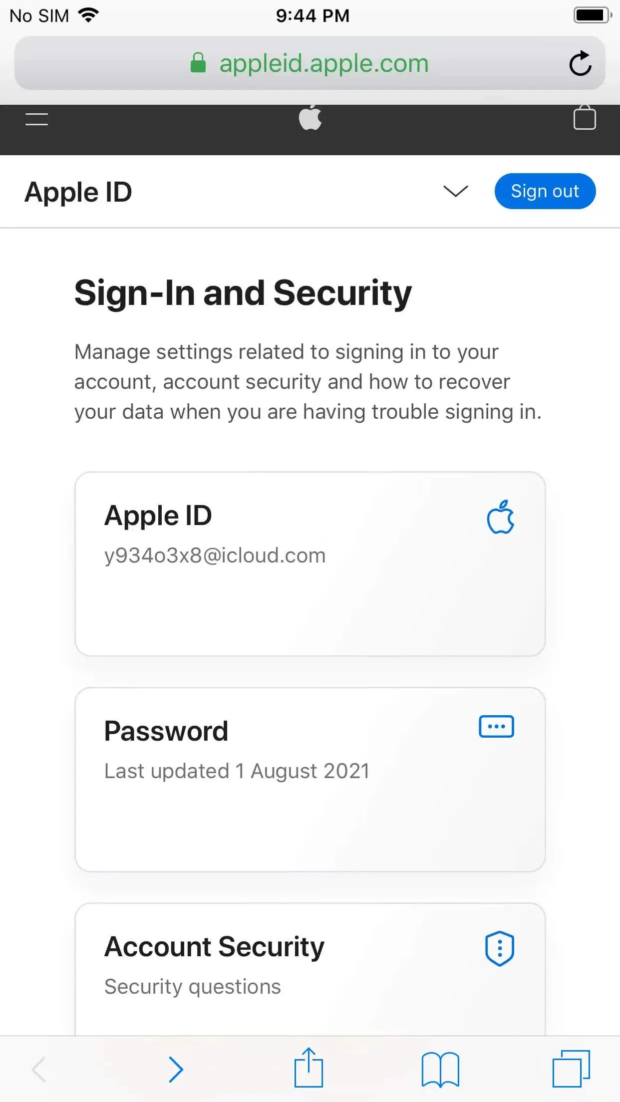 Create a new US Apple ID account